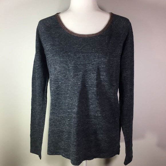 Madewell Tops - Madewell Infield Long Sleeve Linen Top S